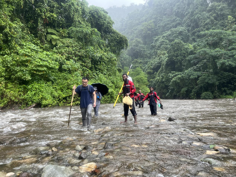 萬水千山只等閑，踐行六講勇向前 ——所羅門金嶺水電站項目勘察工作側(cè)記